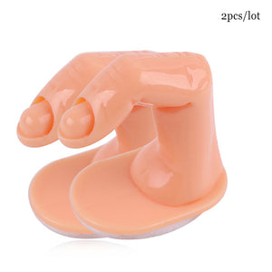 Nail training fingers