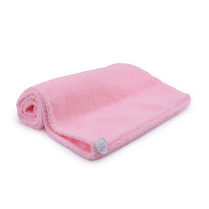 Soft twisted hair towel