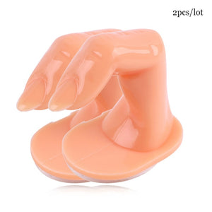 Nail training fingers