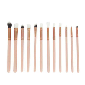 12 piece eye makeup brush set
