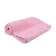 Soft twisted hair towel