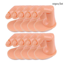 Nail training fingers