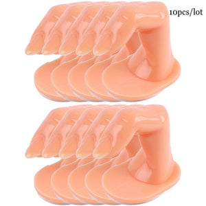 Nail training fingers